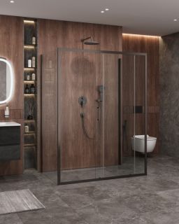 Душевой уголок CEZARES MOLVENO-AH-12-140/90-C-GM-IV